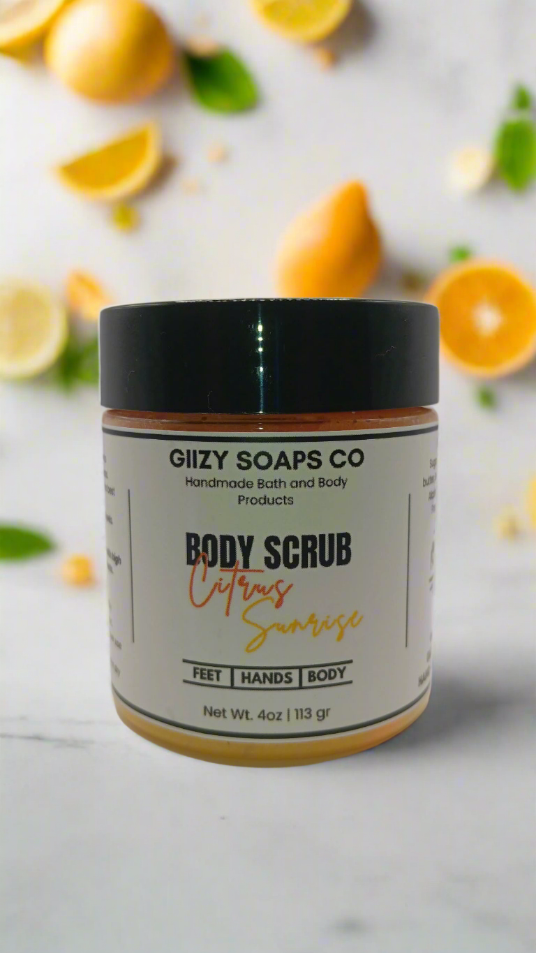 Volcano Citrus Sunrise Body Scrub