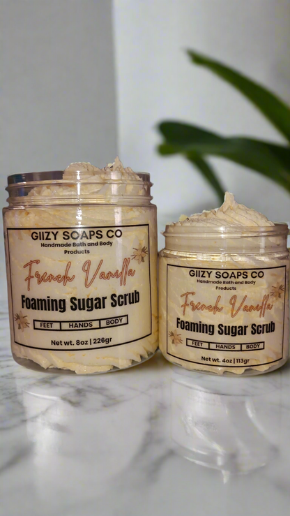 French Vanilla Foaming Scrub