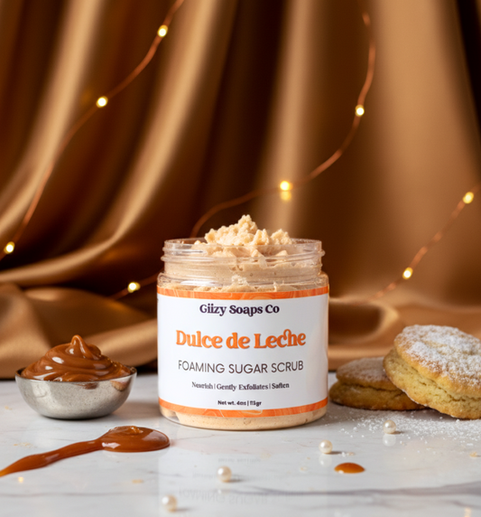 Dulce de Leche Foaming Scrub