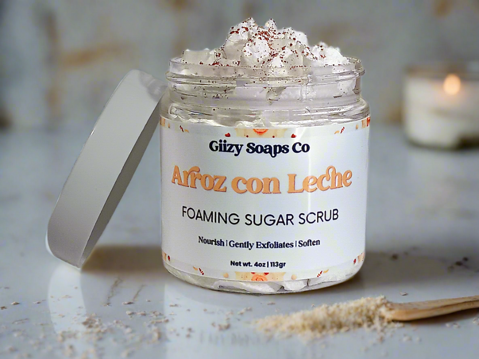 Arroz con Leche Foaming Scrub