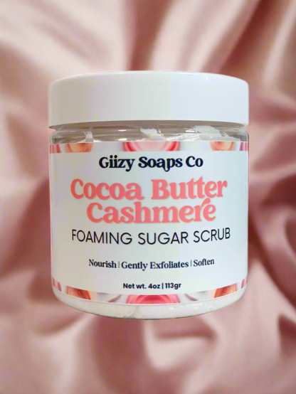 Exfoliante Corporal de Cacao y Cachemira 2 en 1