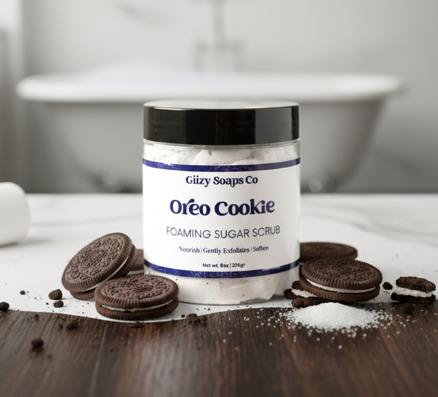Oreo Cookie Foaming Scrub