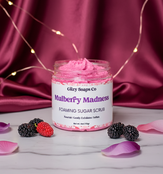 Mulberry Madness Foaming Scrub