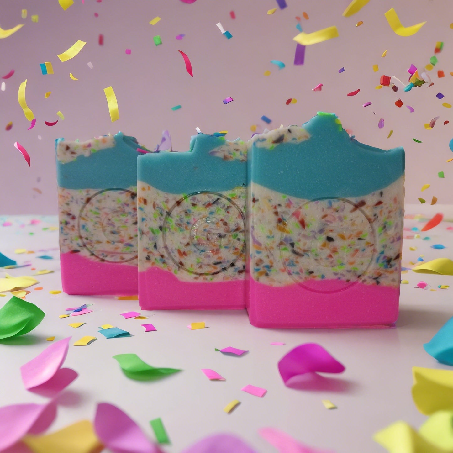 Beautiful Confetti Soap