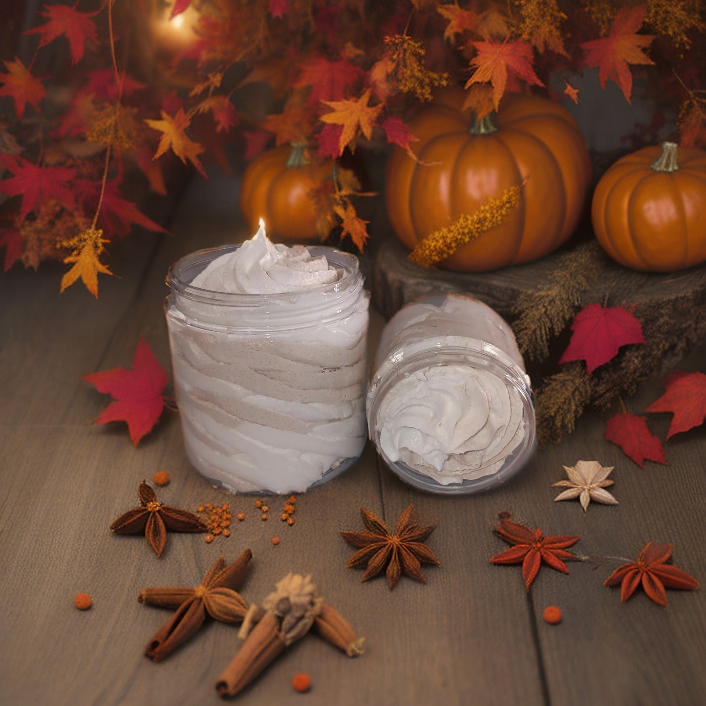 Spiced Coquito Foaming Scrub