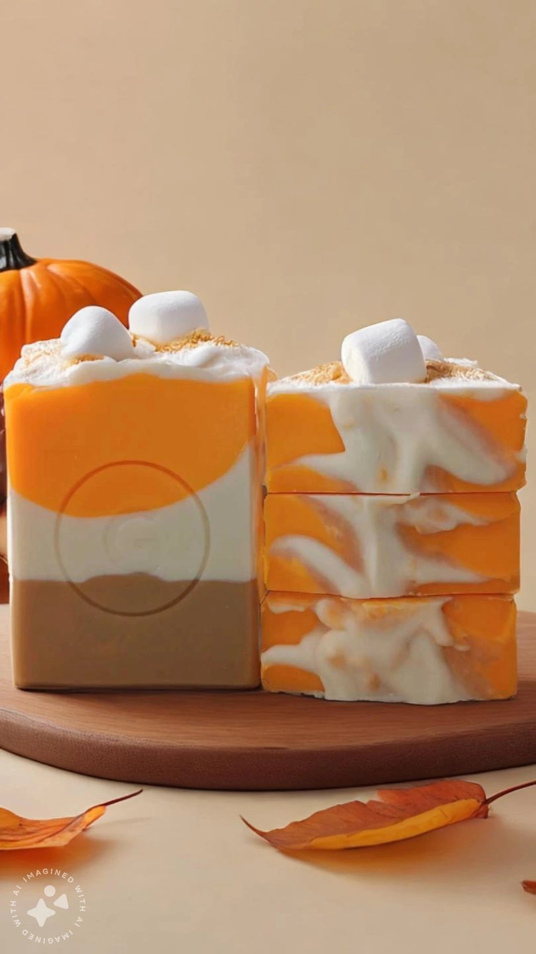 Vanilla Pumpkin Marshmallow Soap