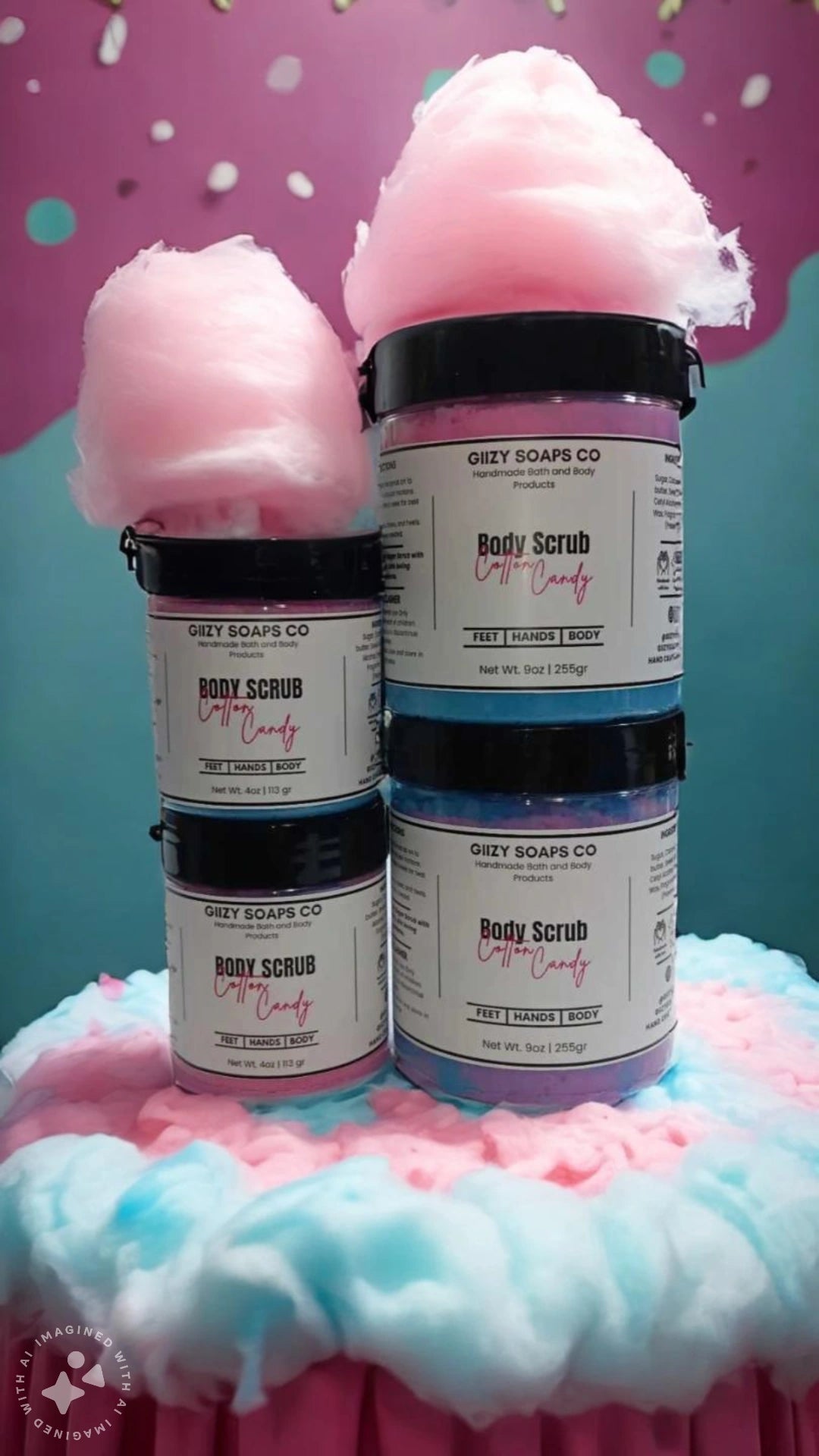 Cotton Candy Body Scrub