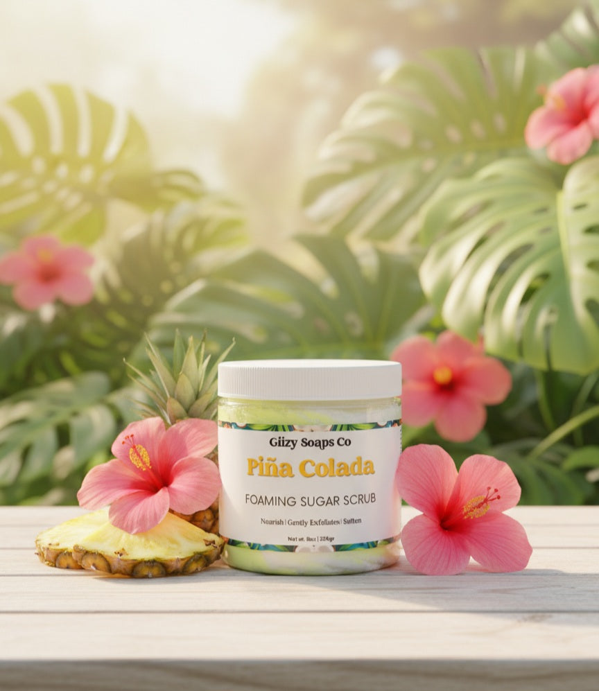 Exfoliante Espumoso de Piña Colada