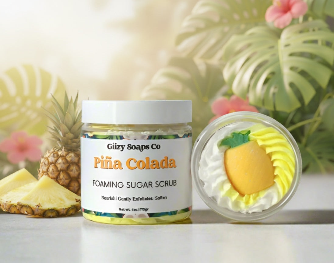 Exfoliante Espumoso de Piña Colada