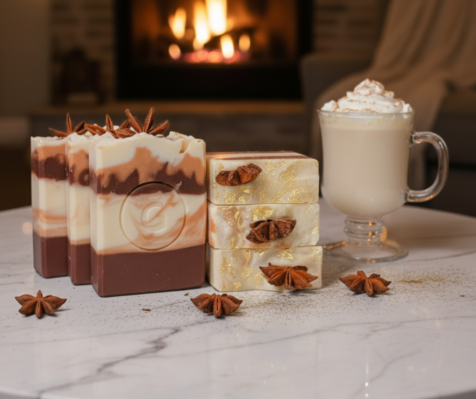 Spiced Coquito Soap