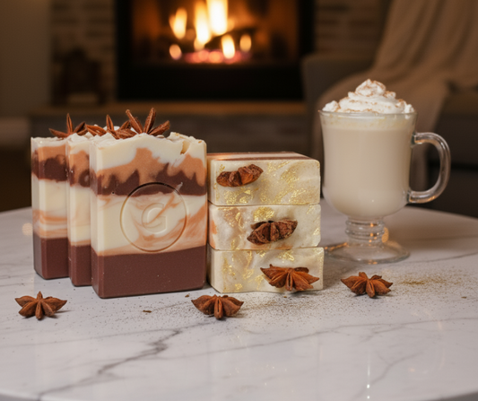 Spiced Coquito Soap