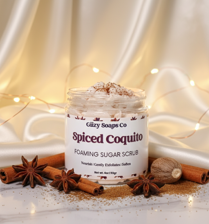 Exfoliante Corporal de Coquito con Especias